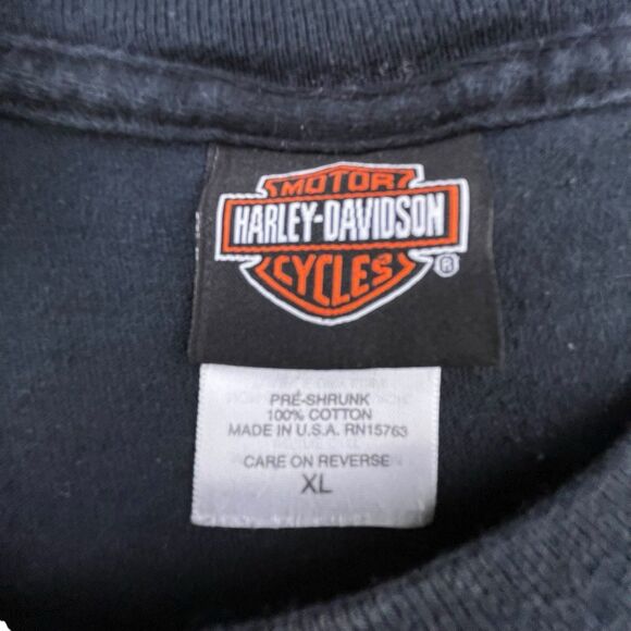 Harley Davidson T-Shirt Men's XL Looney Tunes Porky Pig Wiley Coyote Daytona FL - Picture 5 of 7